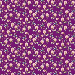 Forage - Figo Fabrics - Clover - Purple